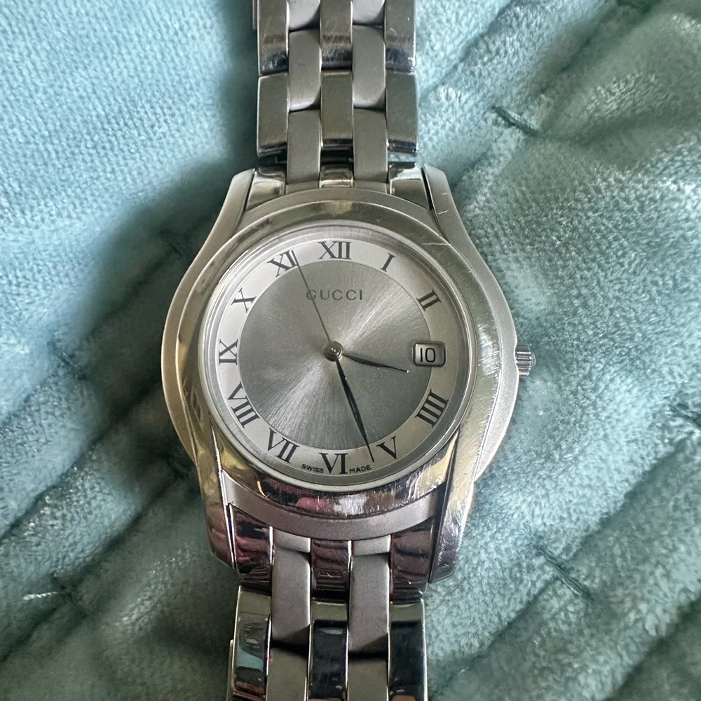 Gucci Silver-Tone Metal Watch - Picture 10 of 12